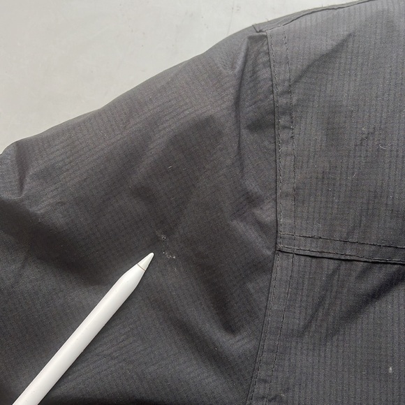 REEBOOK BLACK  PUFFER COAT WINTER BLACK COAT FRONT UNISEX MEN SIZE SMALL - Picture 13 of 14